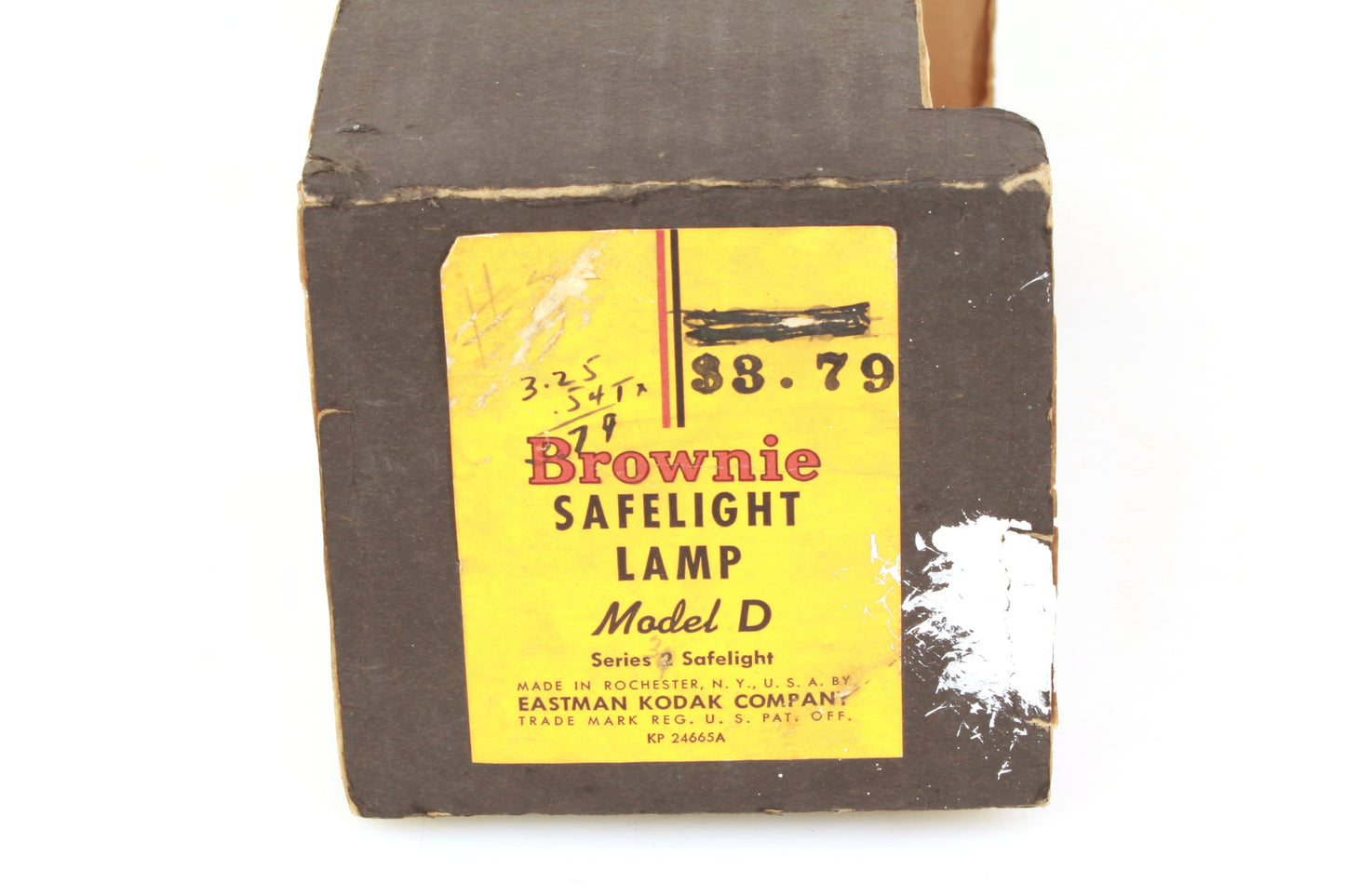 Vintage Kodak Brownie Safelight Lamp Model D EKC in Box