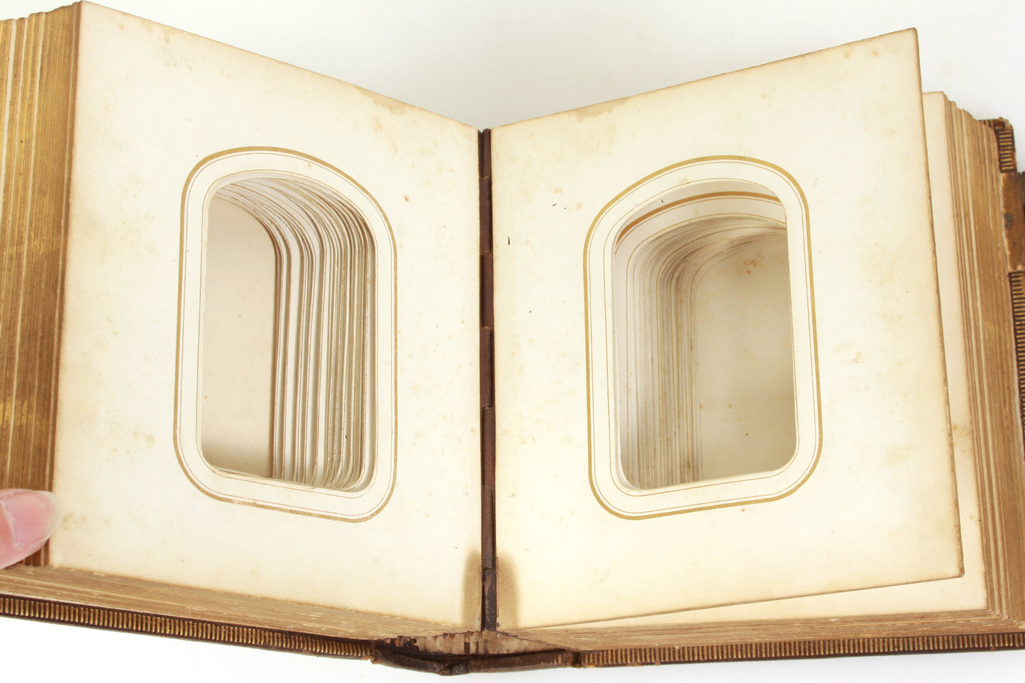 Vintage Civil War Photo Album for CDV