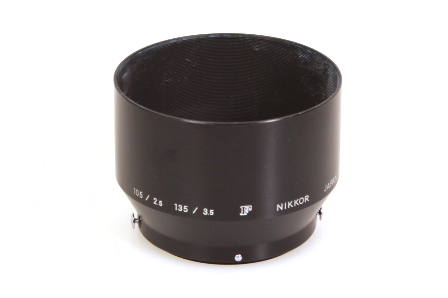 Nikkor F Snap-on Metal Lens Hood for 105/2.5 & 135/3.5 Lens