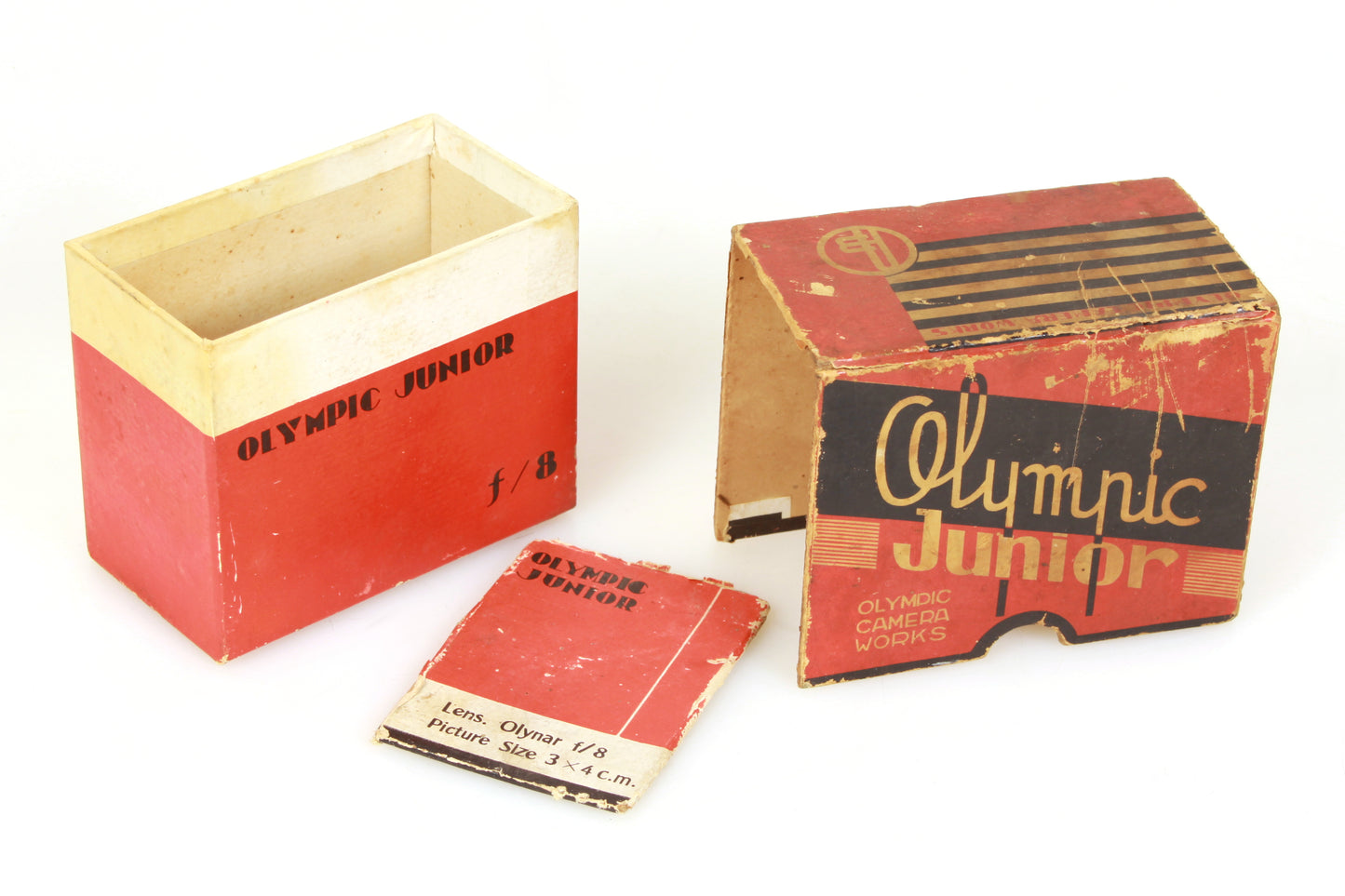 Art Deco Olympic Junior Camera in Box w/ Manual