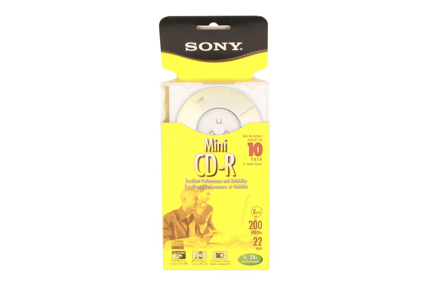 Sony Mini CD-R 10 Pack 200MB 22 Min
