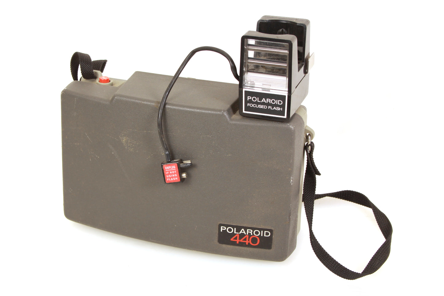 Polaroid Land Camera w/ Flash & Manual