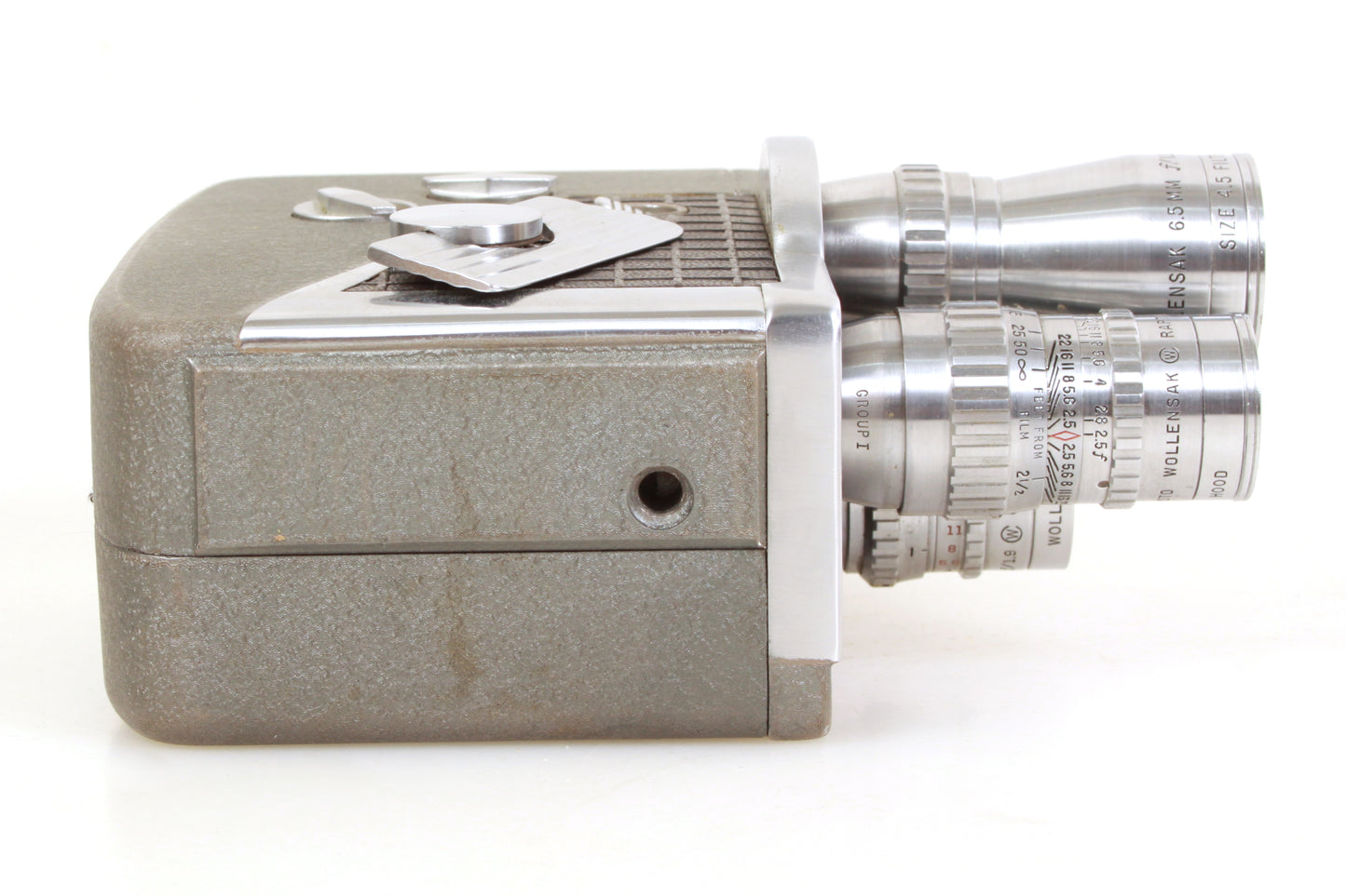 Wollensak Eight Model 53 Art Deco Cine/Movie Camera Vintage I.O.B. w/ Manuals