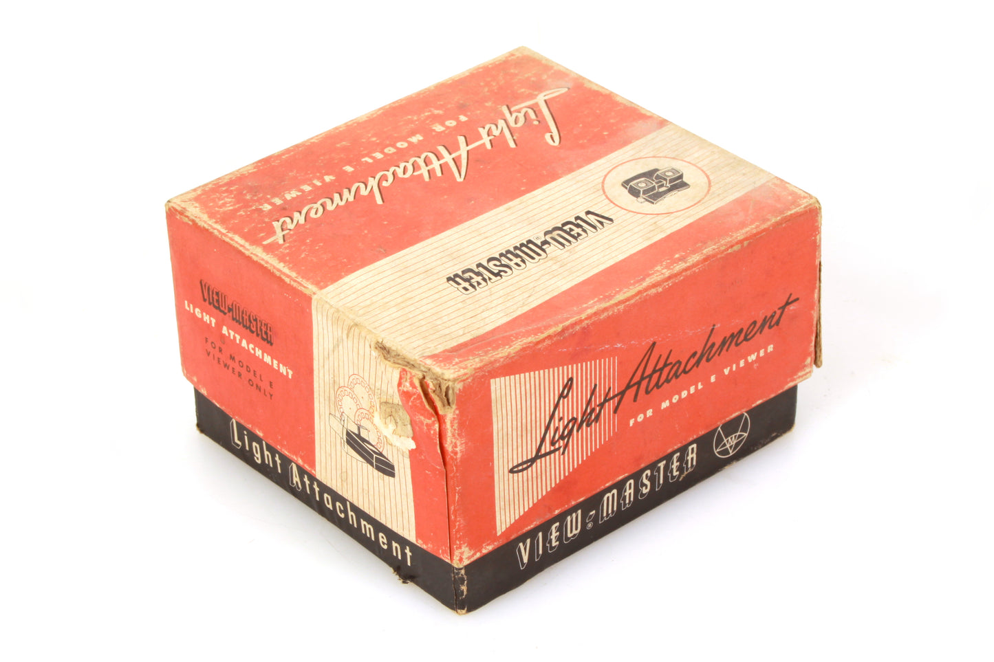 Vintage Viewmaster Model E Light Attachment 1950s Boxed Rare