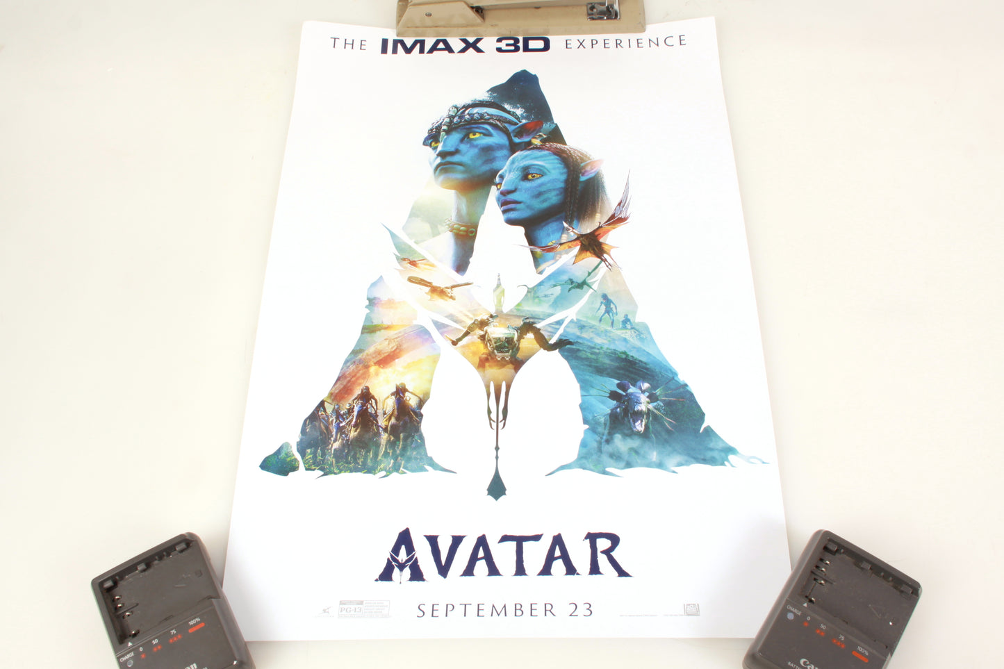 Avatar (2009) Re-Release IMAX 3D (2022) 13x19 Movie Poster