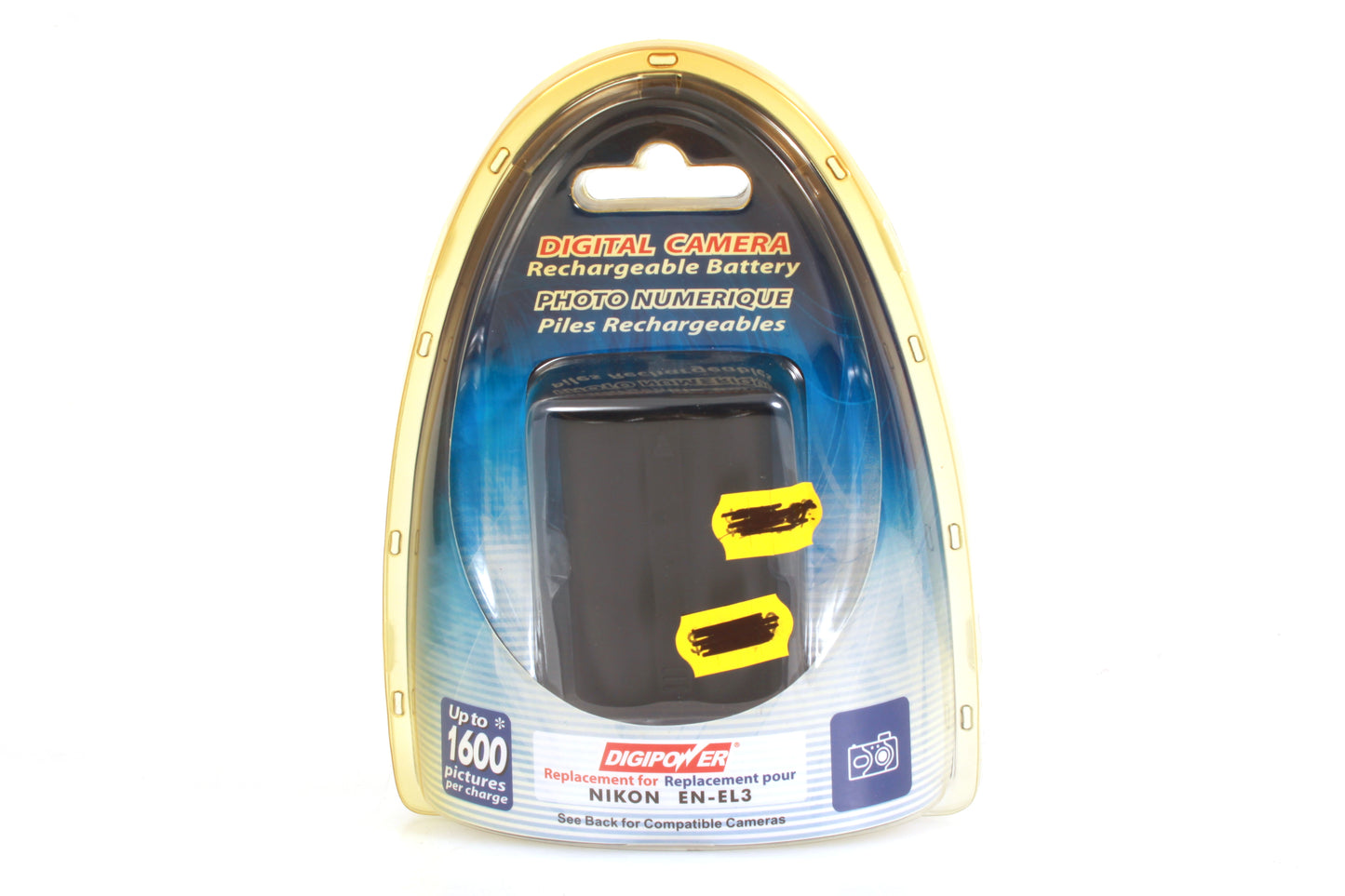 Digipower EN-EL3 Digital Camera Battery Replacement for Nikon D100/D70/D50