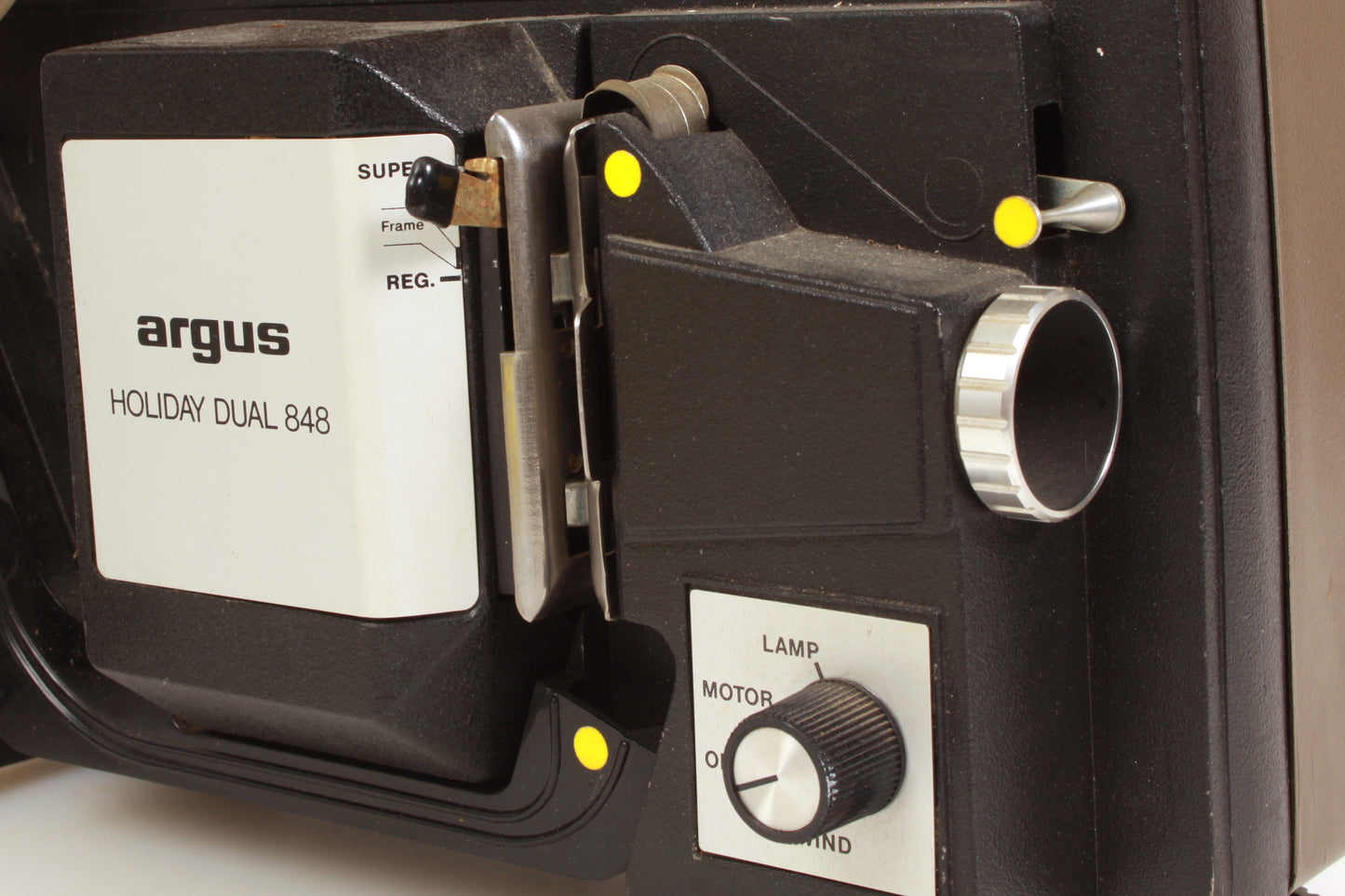 Argus Holiday Movie Projector Dual 8 - Reg & Super 8 w/ Working Bulb