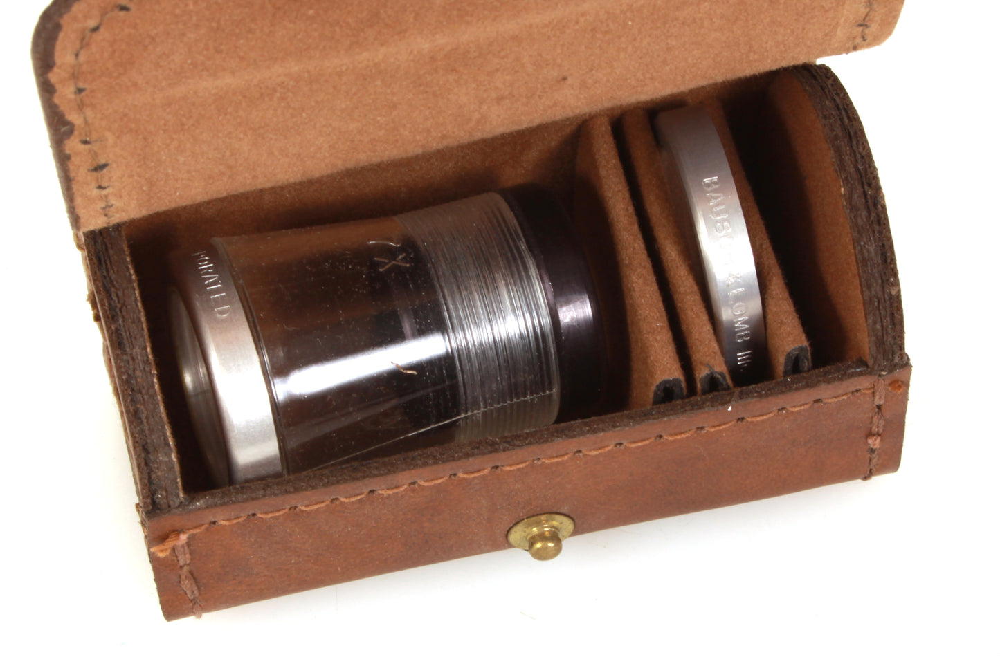 Bausch & Lomb Loupe Measuring Magnifier 7X w/ Case 0-20 MM Metric