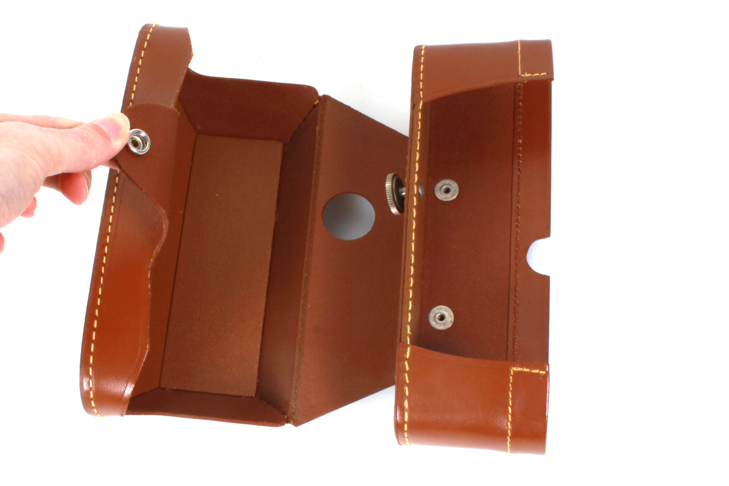 Kodak Stereo Vintage Film Camera Leather Case