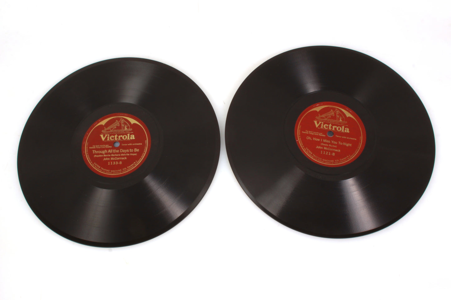 78RPM Record Lot of 6 - Victor/Victrola 1133-A&B 89104 1121-A&B 64428 64622 & Columbia A1337