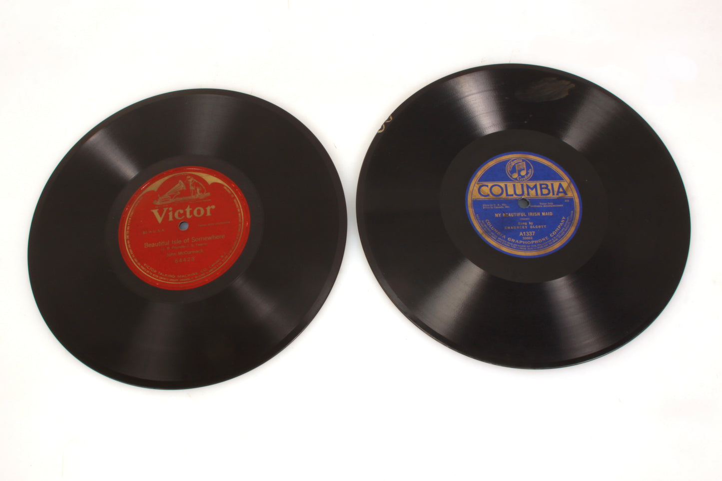 78RPM Record Lot of 6 - Victor/Victrola 1133-A&B 89104 1121-A&B 64428 64622 & Columbia A1337