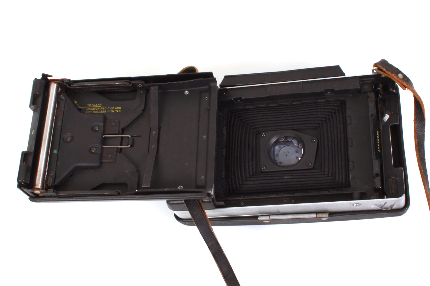 Polaroid Automatic 100 Land Camera w/ Strap & Manual
