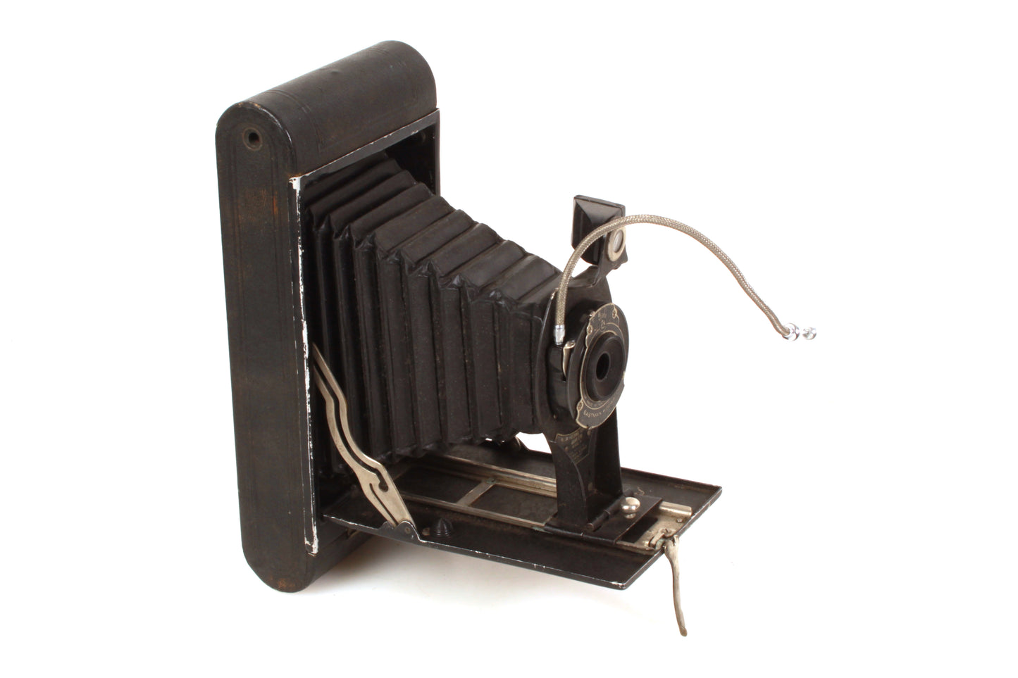 Vintage Eastman Kodak No.3A Folding Hawk-Eye Model B Camera Kodex #1 Lens