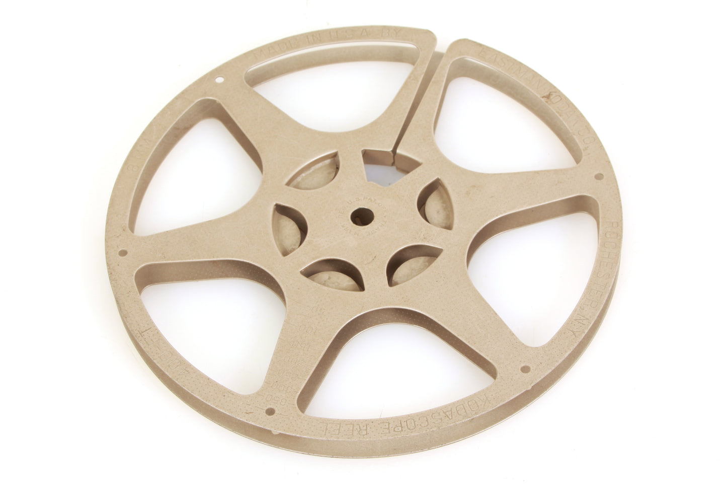 Movie Take Up Reel 400ft Metal Reg 8