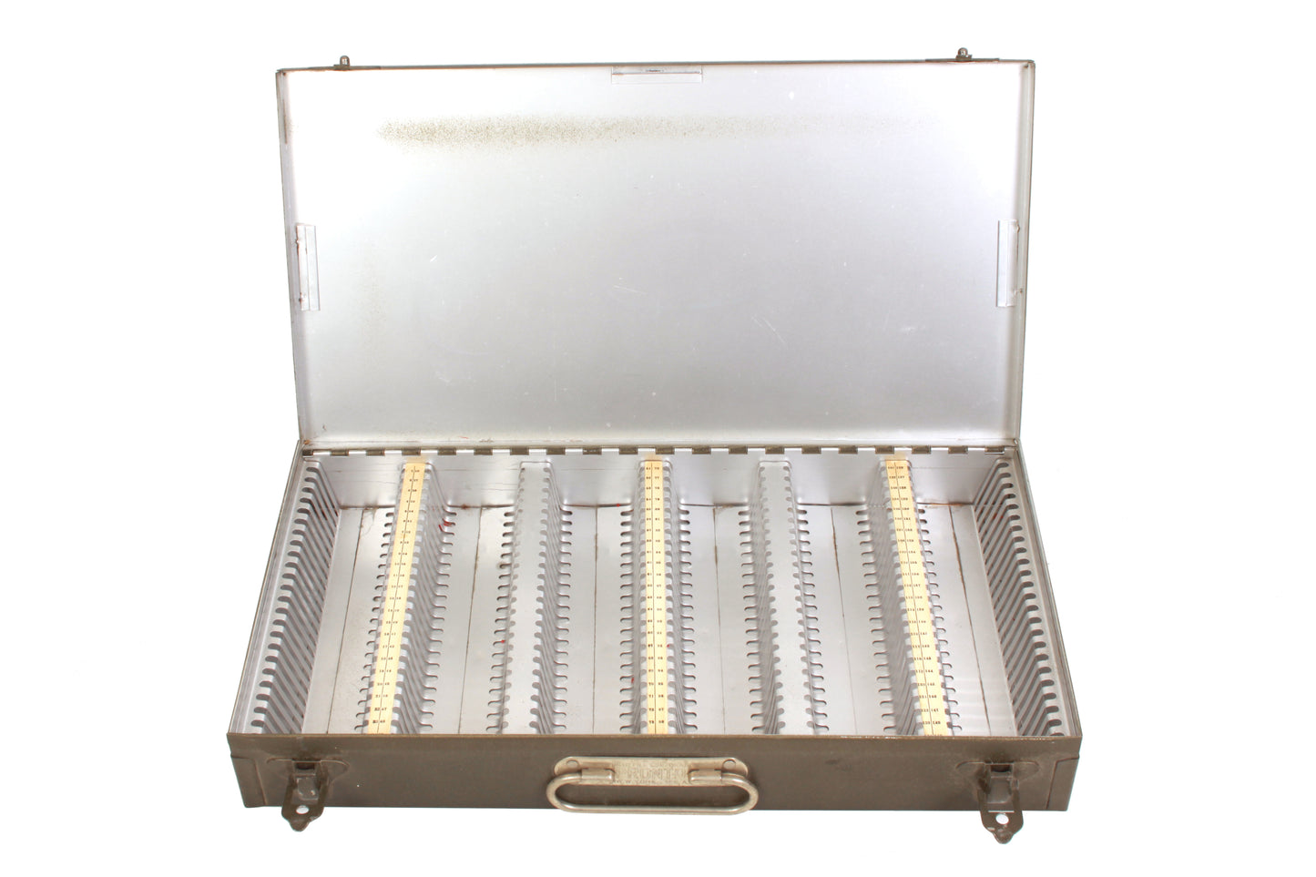 Metal Pronto Slide Storage Box - Holds 150 Slides