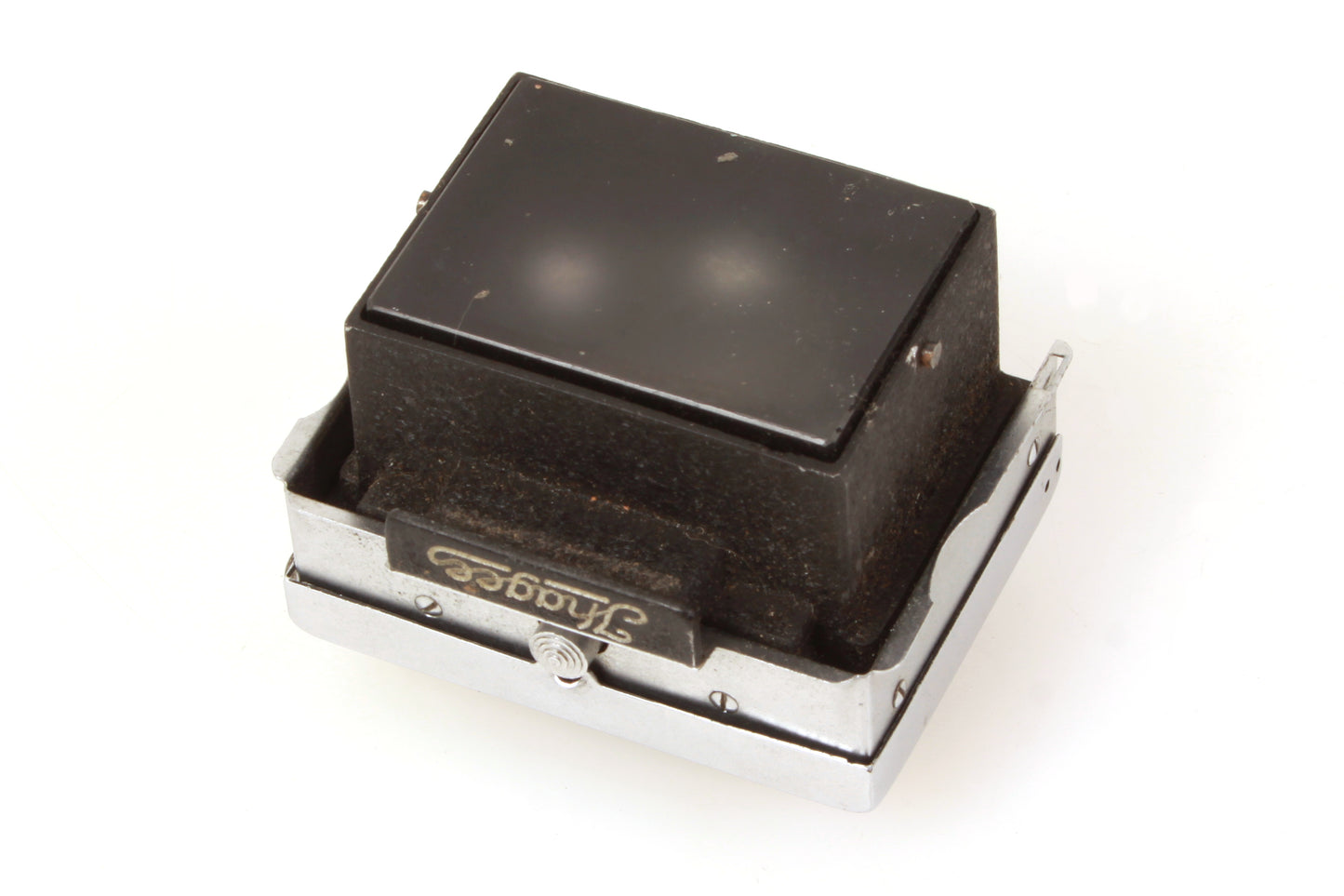 Ihagee Exacta Prism Waist Level Viewfinder w/ Original Leather Case Dresden Germany