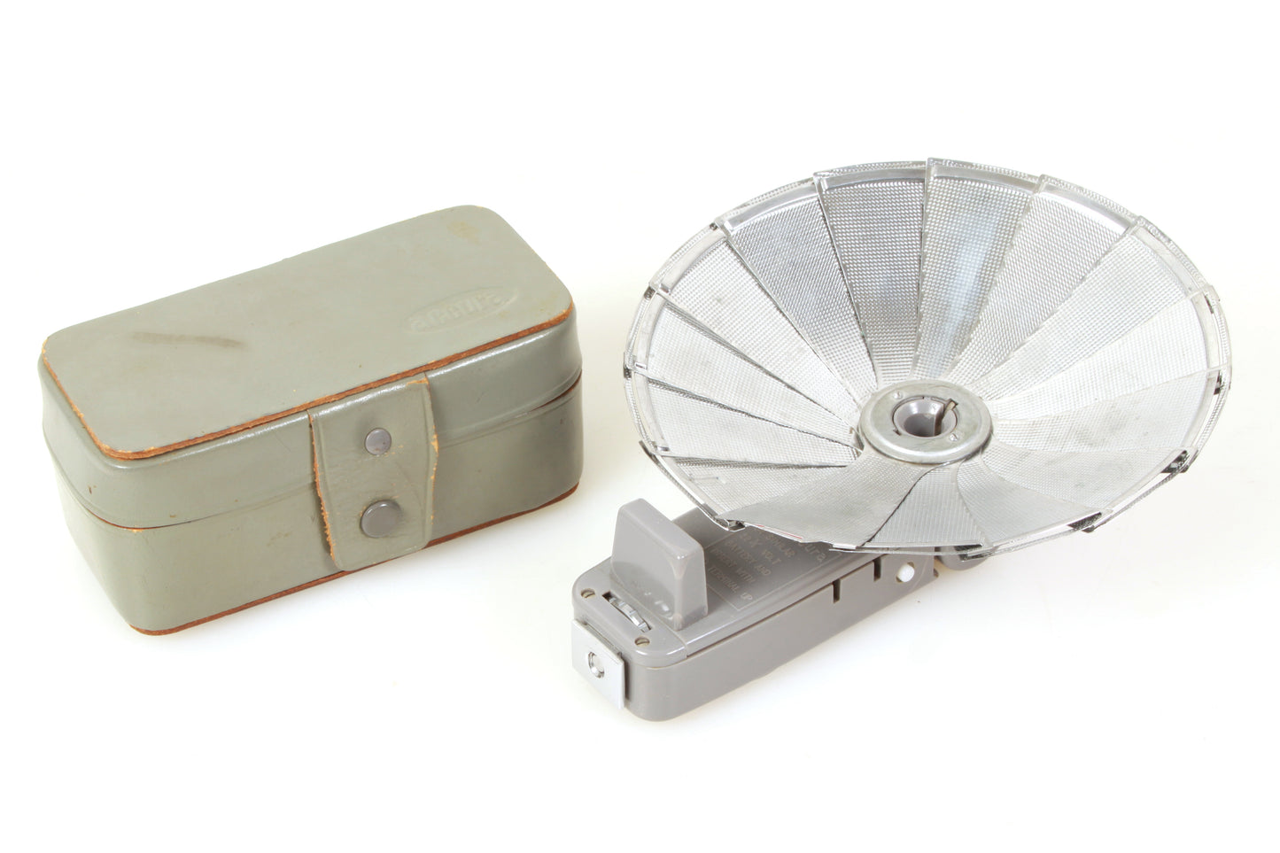 Accura Bouncemaster Vintage Camera Flash Fan w/ Case