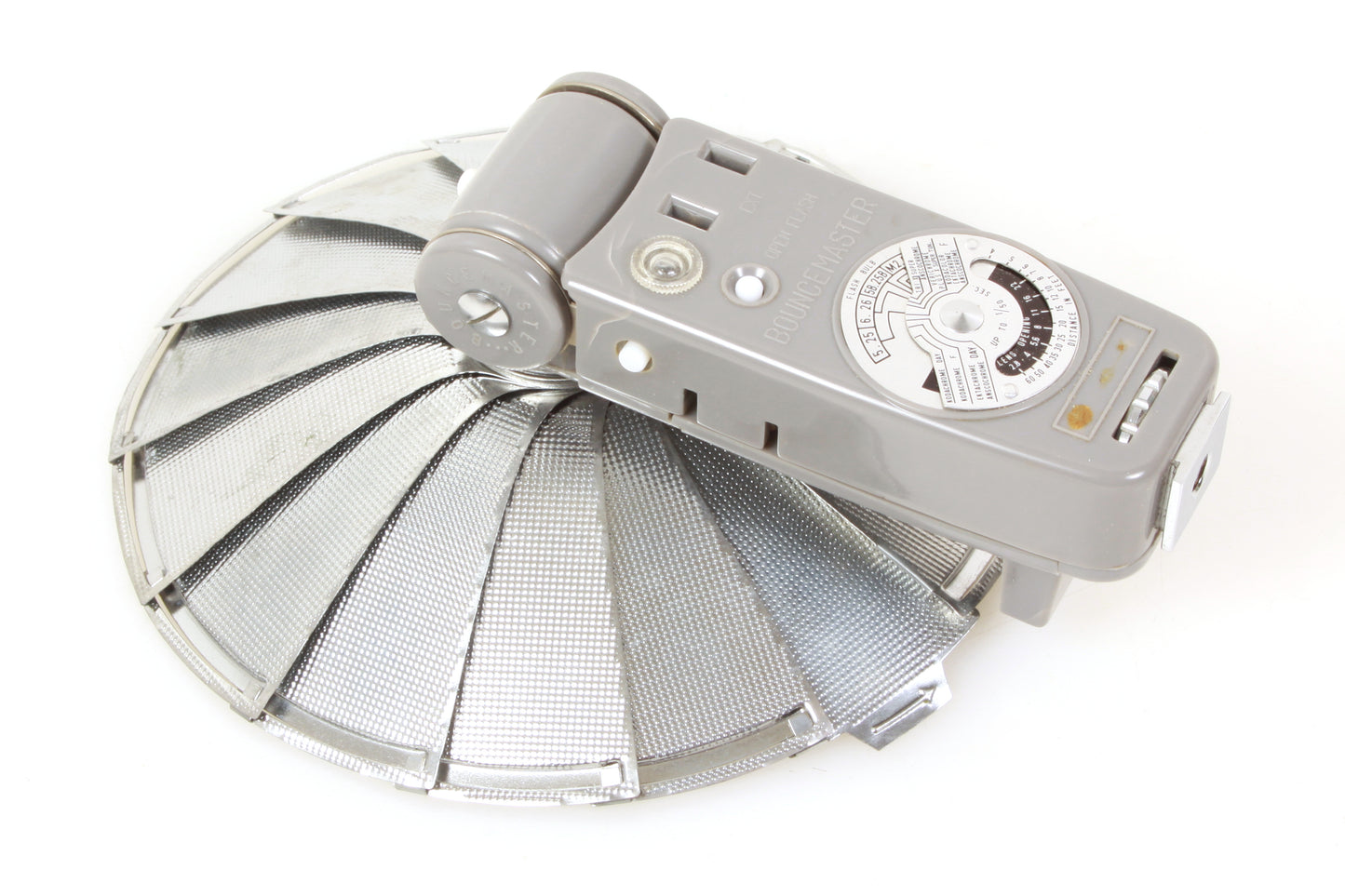 Accura Bouncemaster Vintage Camera Flash Fan w/ Case
