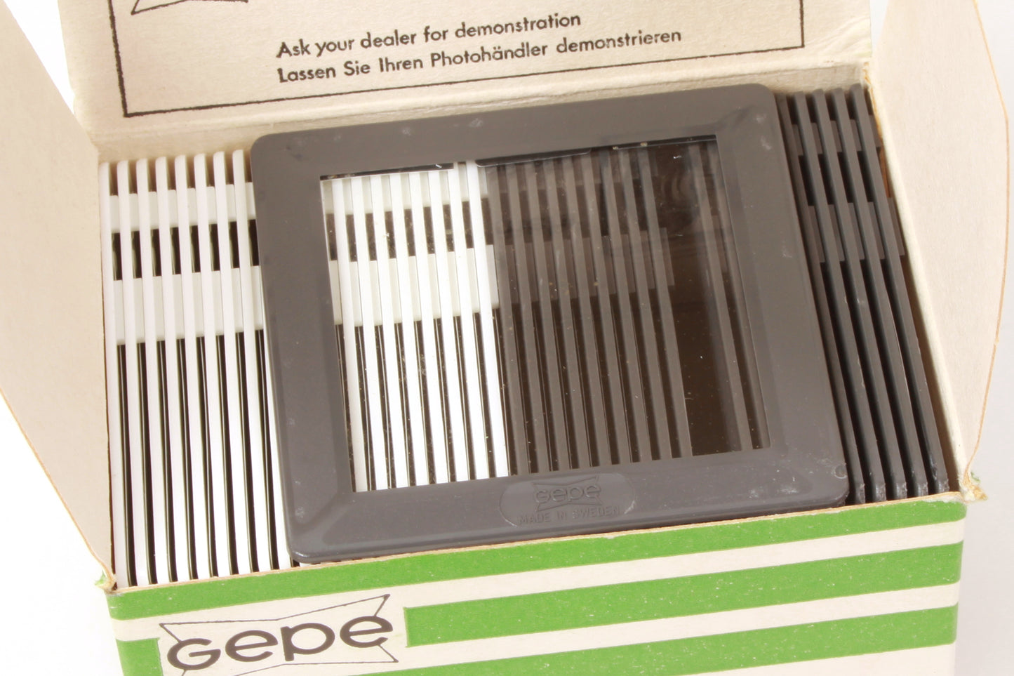 Gepe Glass Slide Mounts 20 Count Boxes for 12 Slides - Set of 2