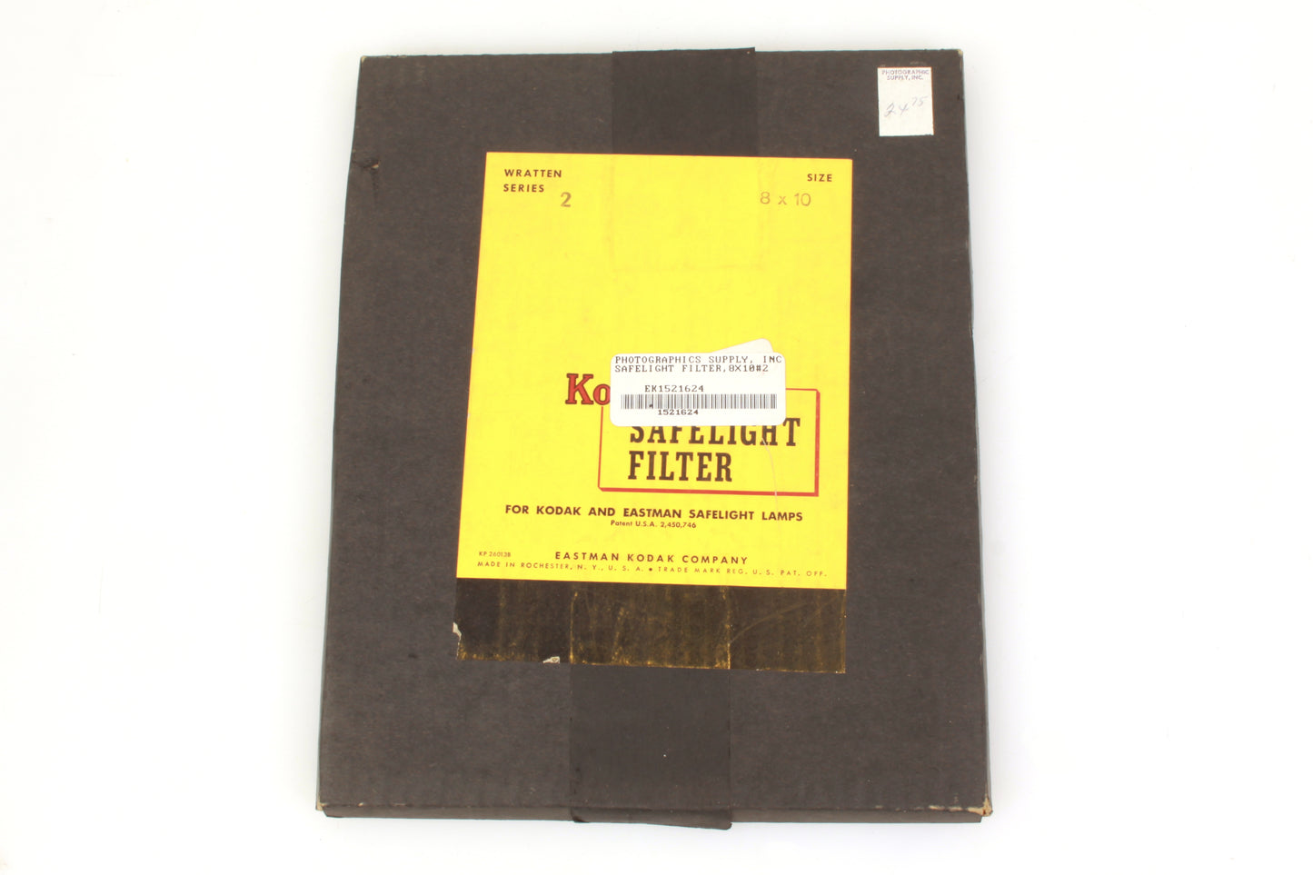 Kodak #2 Filter 8 x 10 Dark Red #1521624