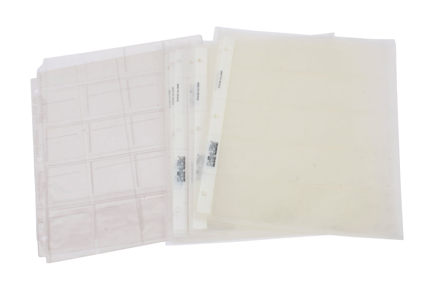 35mm Slide Sleeves - Quantity 12 Pages - Holds 240 35mm Slides