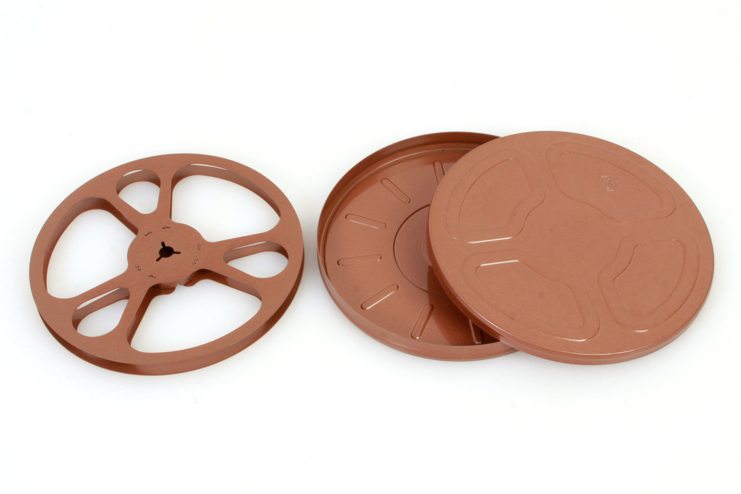 Movie Reel & Can Regular 8mm 300ft