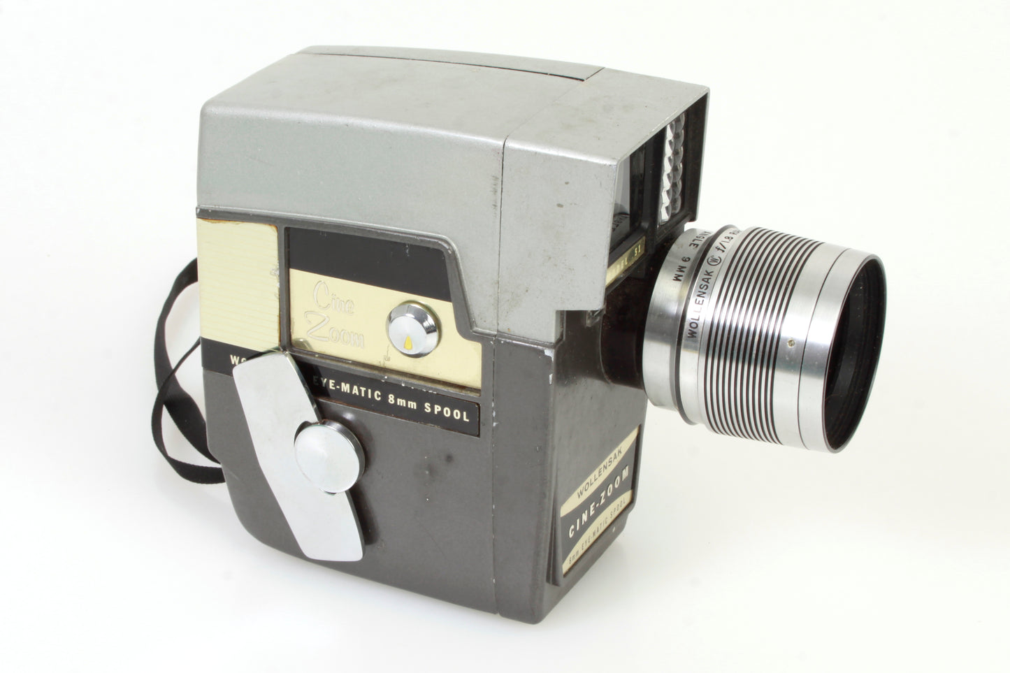 Wollensak Cine Zoom Model 51 8mm Film Camera in Original Box w/ Manual