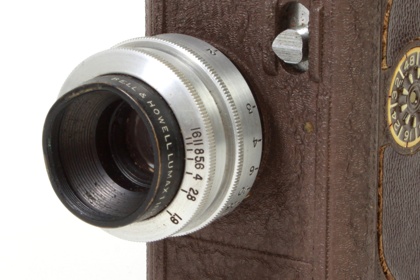 Bell & Howell Filmo Auto Load Speedster camera with 1 inch f/1.9 lens WORKS