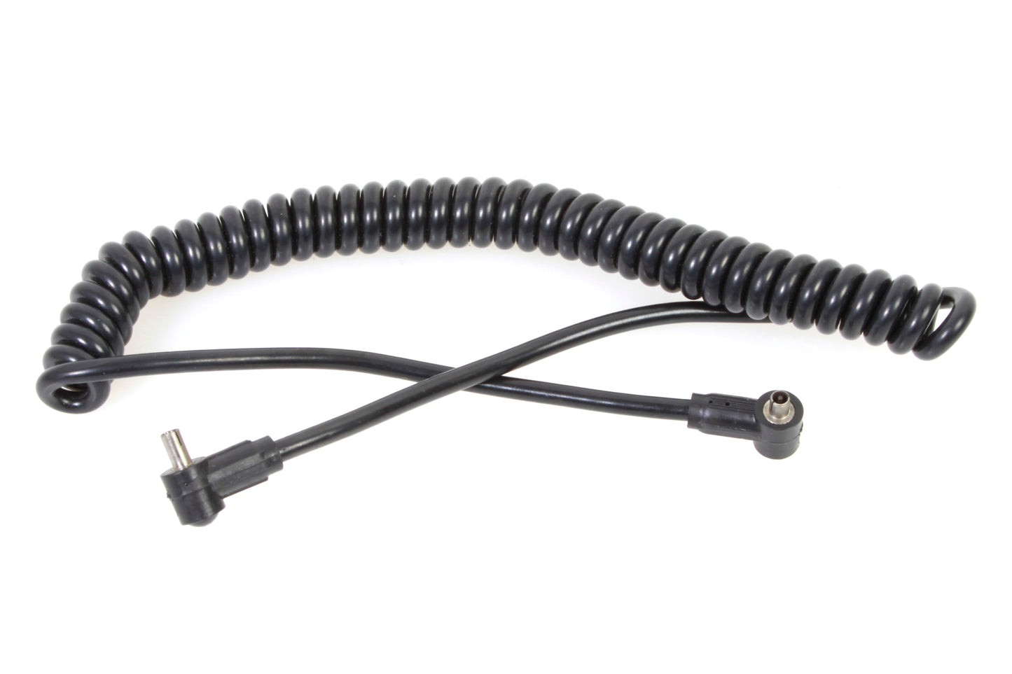 Flash Cord PC Female to PC Female Coiled 3ft
