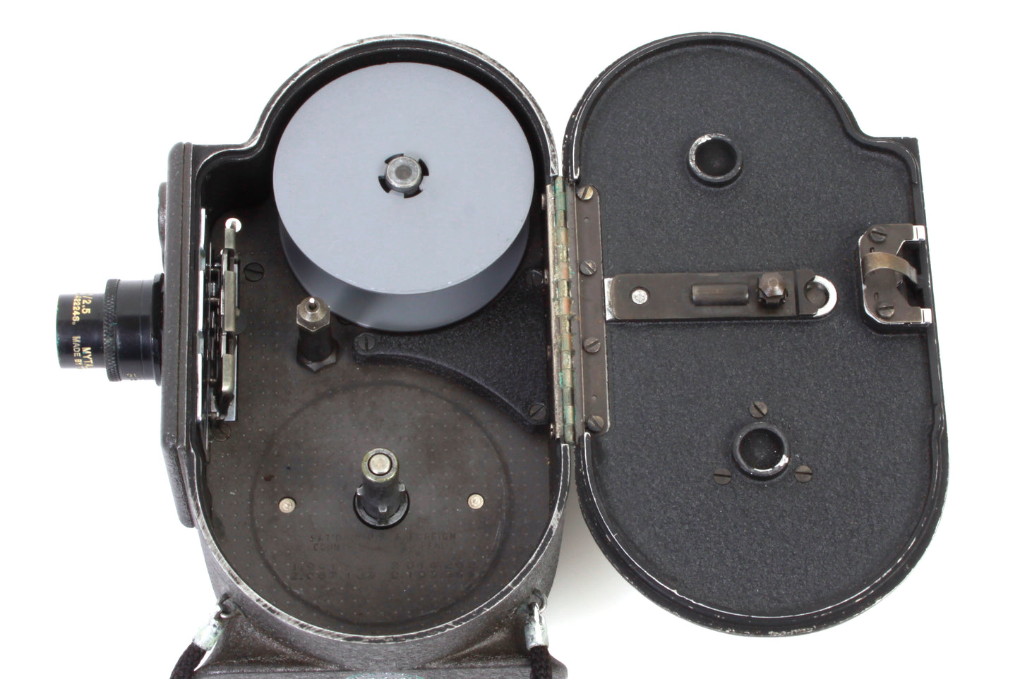 Bell & Howell Filmo Sportster camera with 12 1/2mm f/2.5 lens
