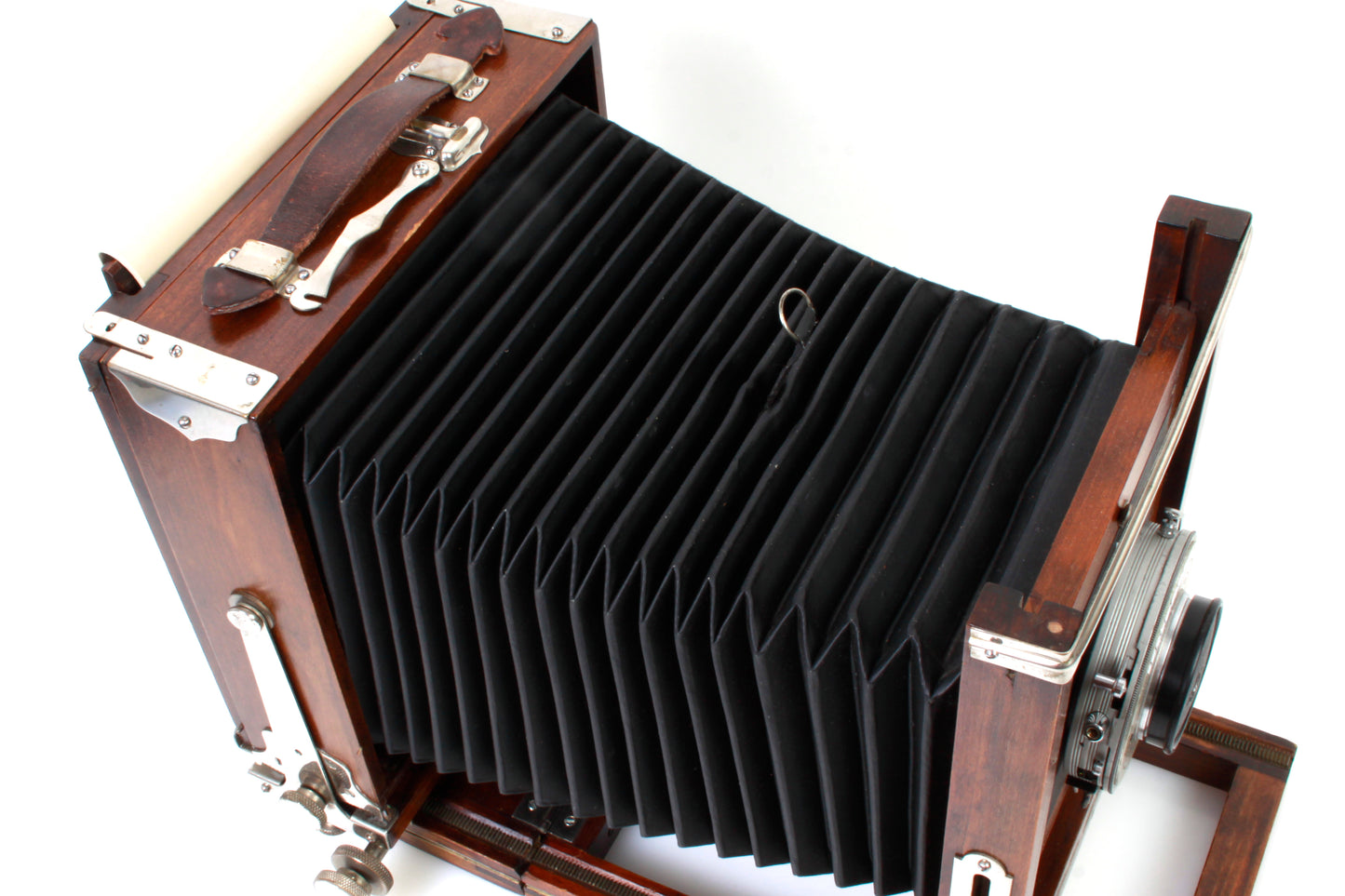Gundlach Korona Pictorial Vintage 5x7 View Wooden Film Camera w/ 3 5x7 Holders