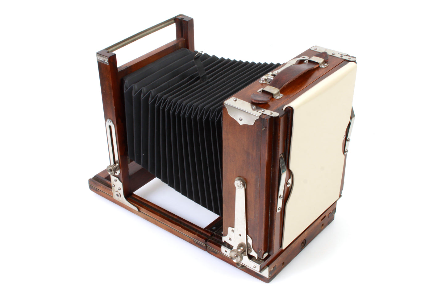 Gundlach Korona Pictorial Vintage 5x7 View Wooden Film Camera w/ 3 5x7 Holders