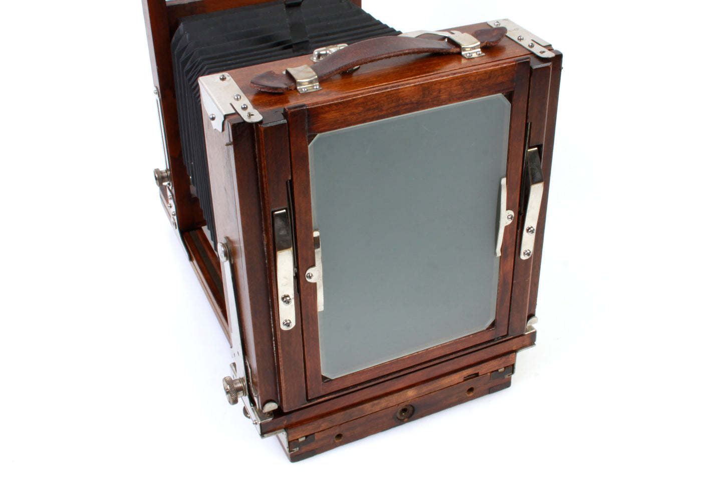 Gundlach Korona Pictorial Vintage 5x7 View Wooden Film Camera w/ 3 5x7 Holders