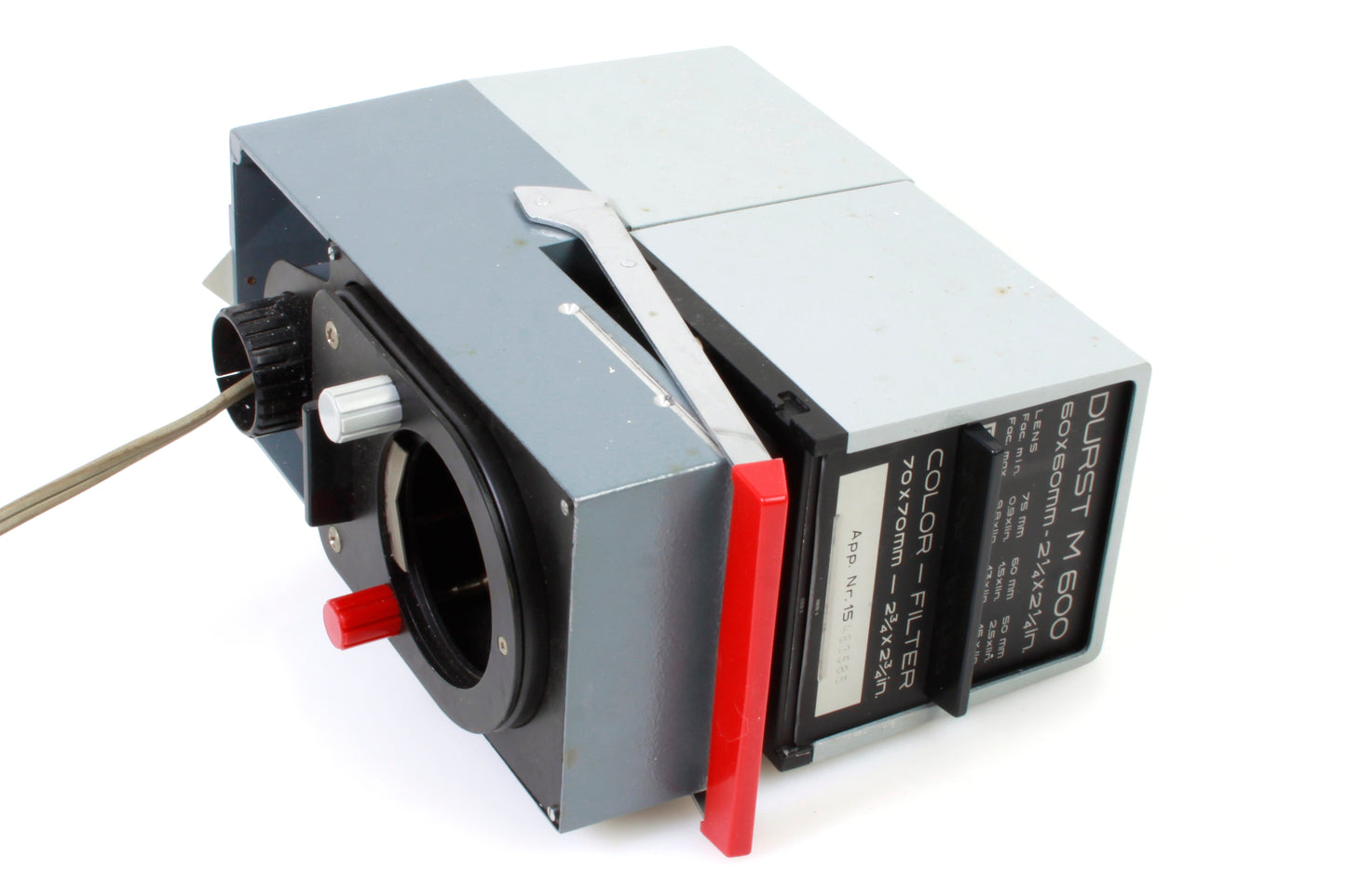 Durst M 600 60 x 60 mm / 2 1/4 x 2 1/1 in 35mm Darkroom Enlarger Compact