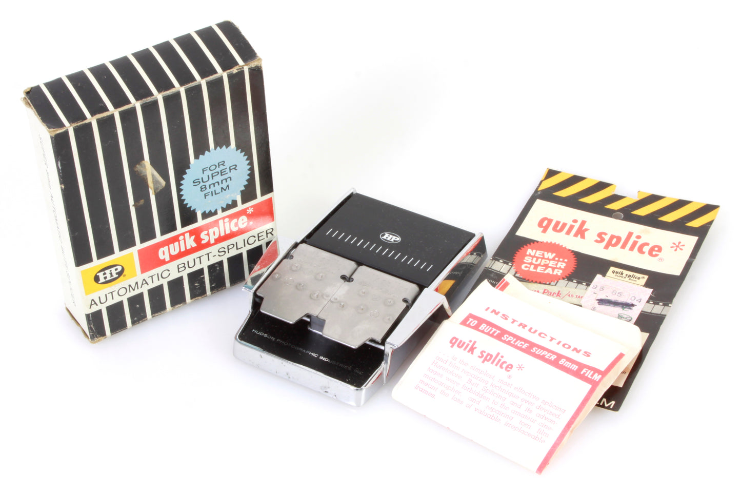 HP Quik Splice Automatic Butt-Splicer for Super 8mm