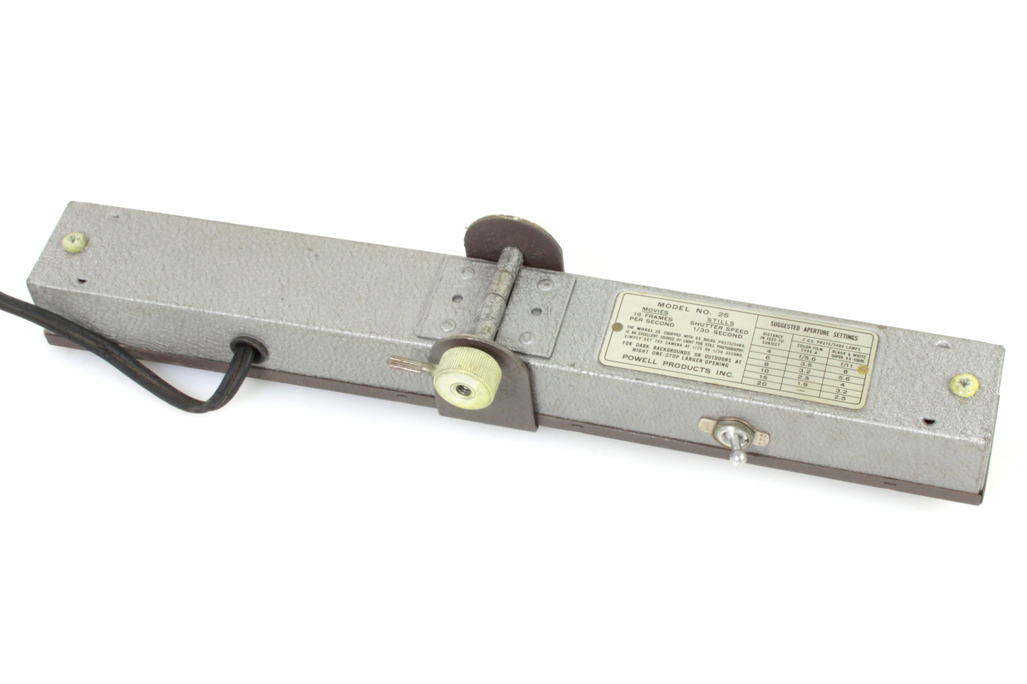 Powelite Folding Model 25 Movie Light