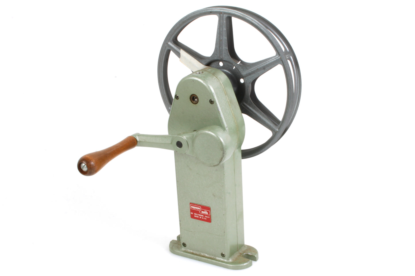 Magnasync Moviola Winder/Rewinder - 16mm w/ Take-Up Reel