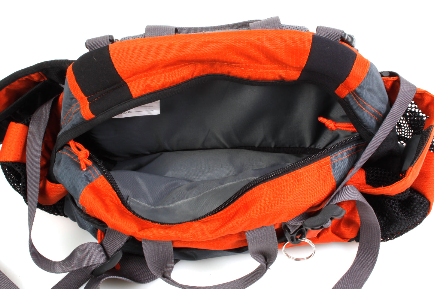 L.L. Bean Vintage Backpack Orange & Gray