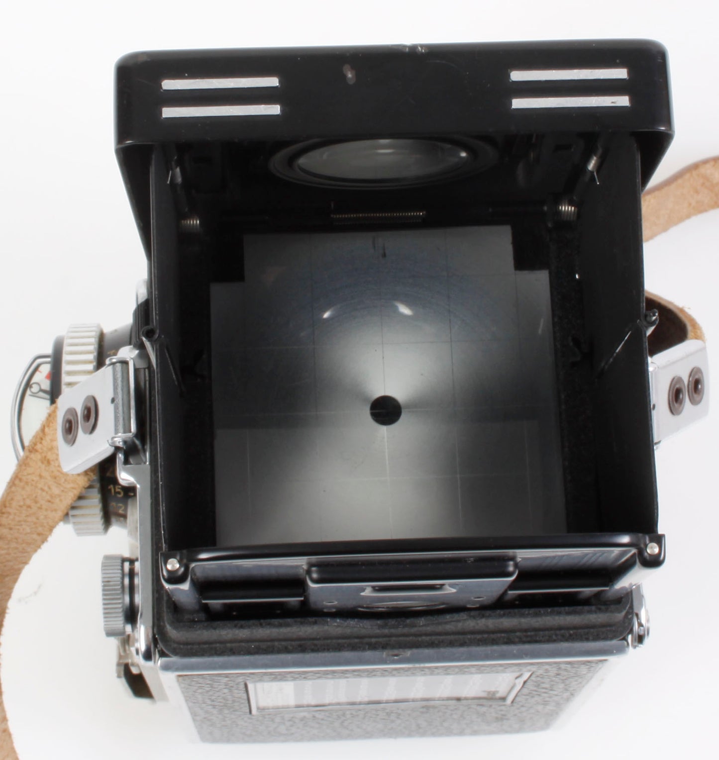 Rolleiflex 3.5f Type 2 TLR Camera Xenotar f/3.5/75mm w/ Rare Flash Attachment