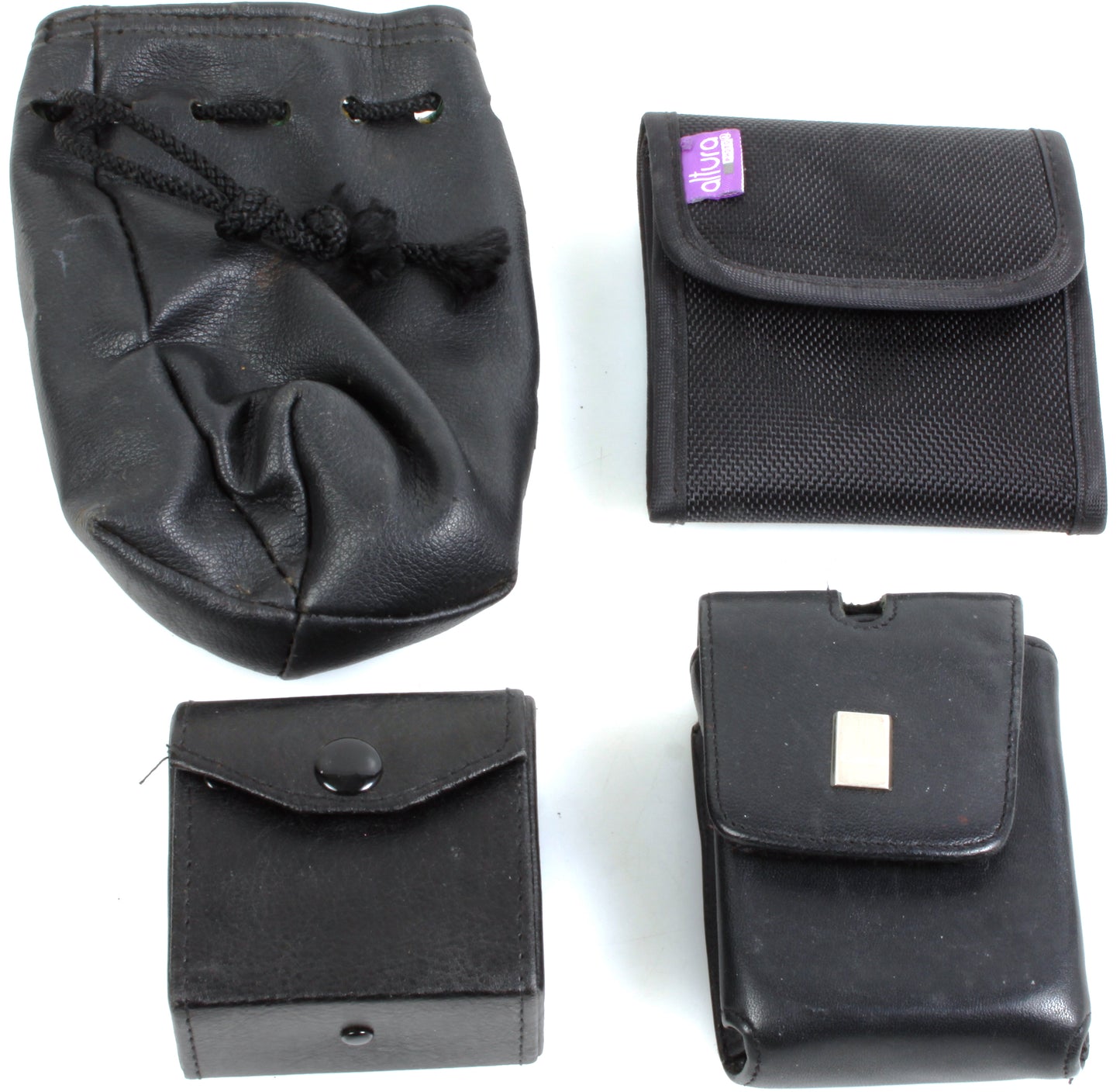 Camera Lens And Acc Cases Set of 4