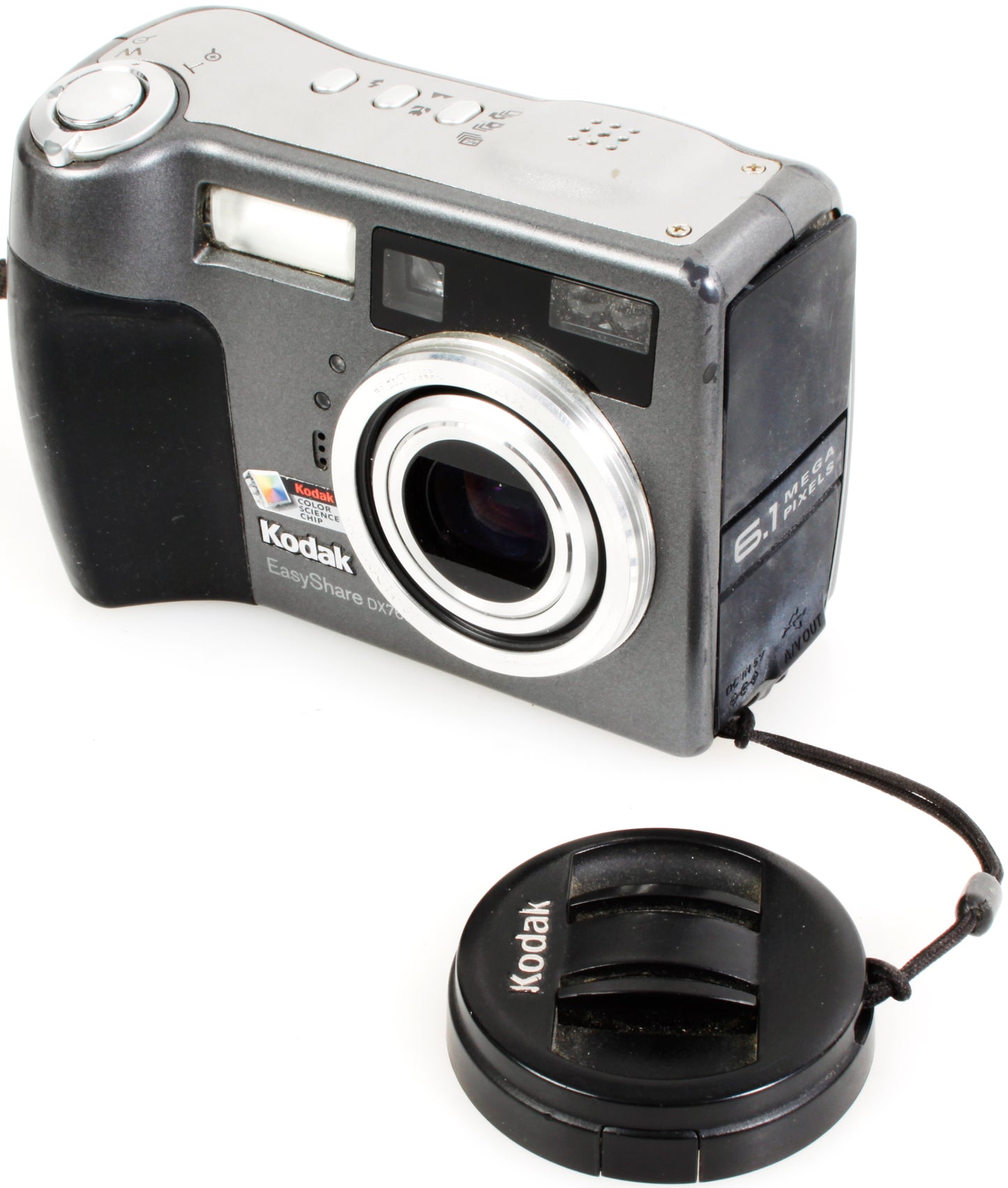 Kodak EasyShare DX7630 6.1MP Digital Camera w/ 2 Batts, Charger, Book TESTED