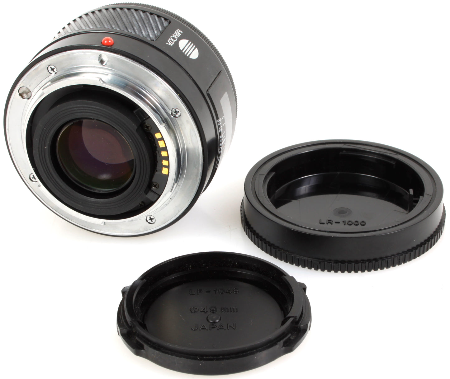 Minolta AF/ Sony 50mm f/1.7 Lens w/ Caps