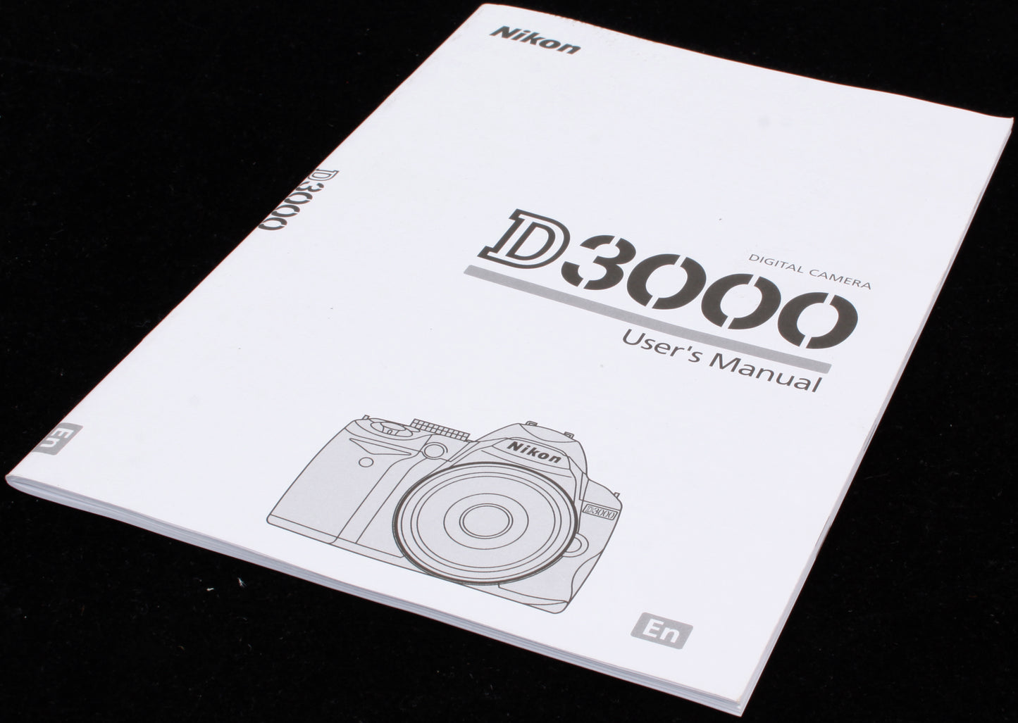 Nikon D3000 Manual Original