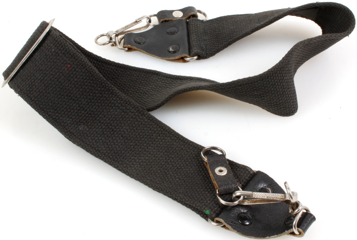 Vintage Camera Wide Strap w/ Strap Protectors 1970s Black