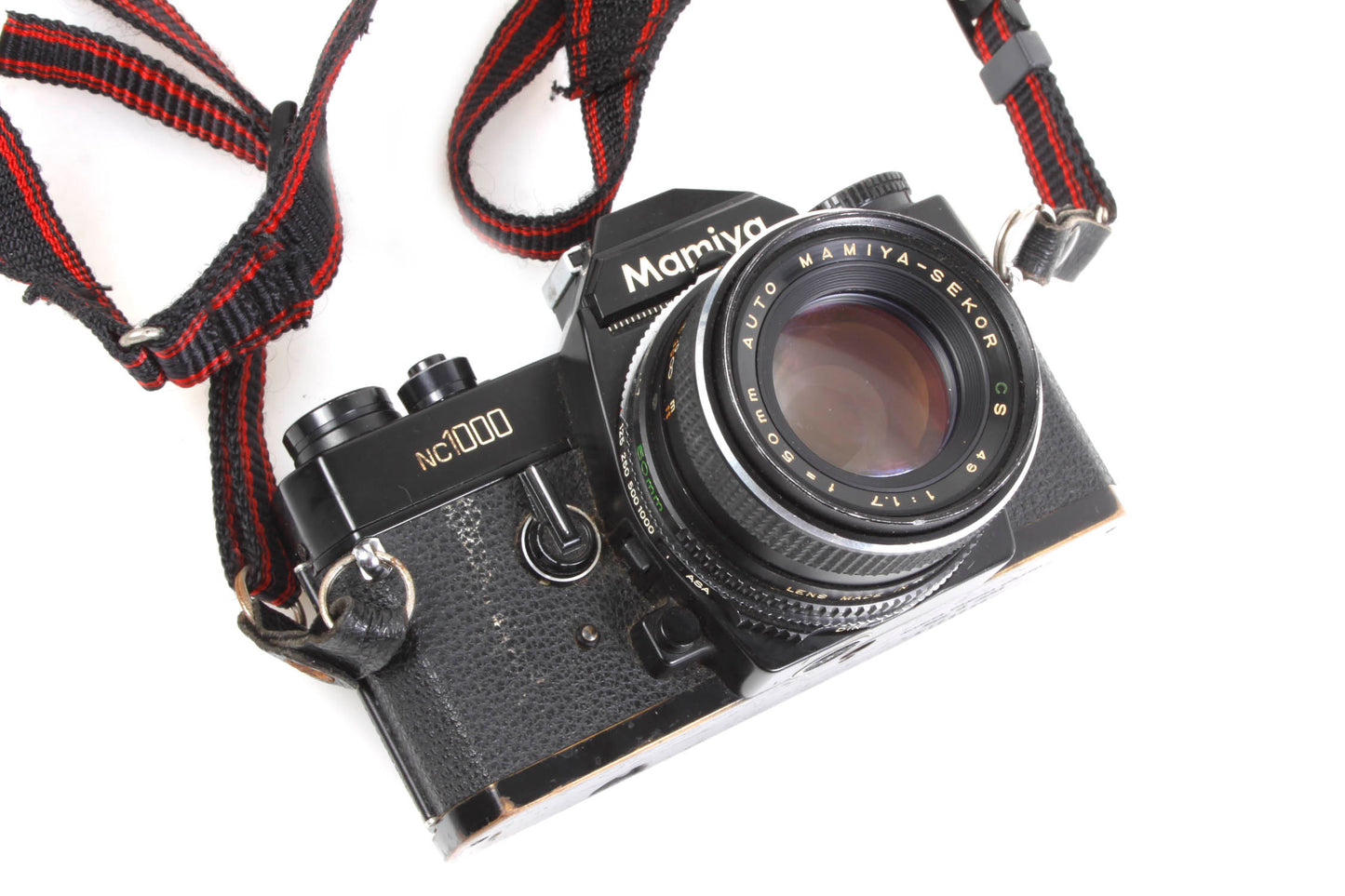 Mamiya NC1000 35mm Film Camera w/ 50mm F/1.7 Lens TESTED w/FILM