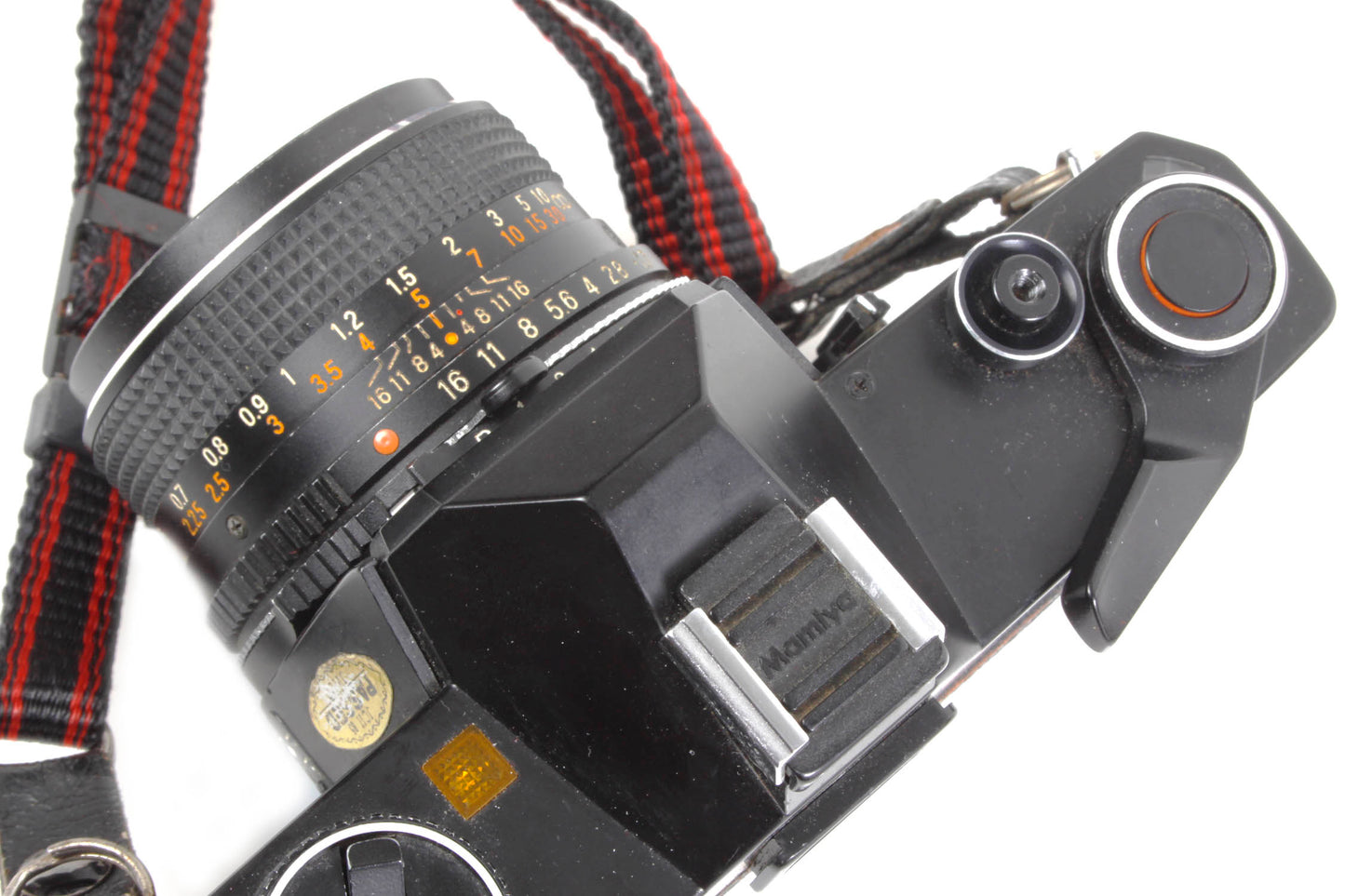 Mamiya NC1000 35mm Film Camera w/ 50mm F/1.7 Lens TESTED w/FILM