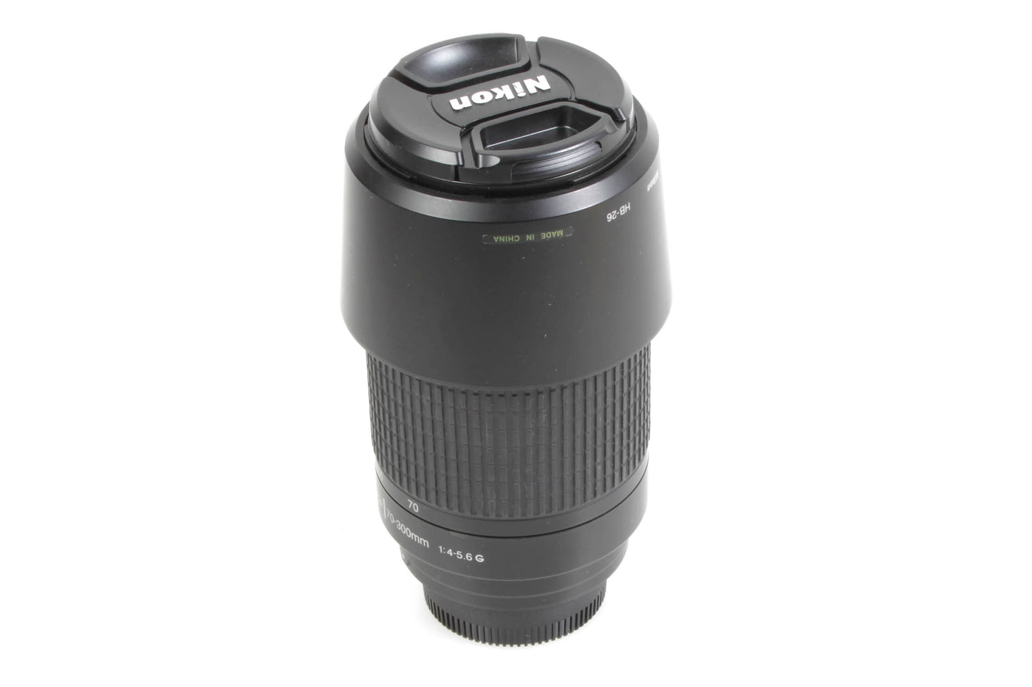 Nikon 70-300mm AF F 4.5-5.6 + Lens Hood and Caps IN BOX