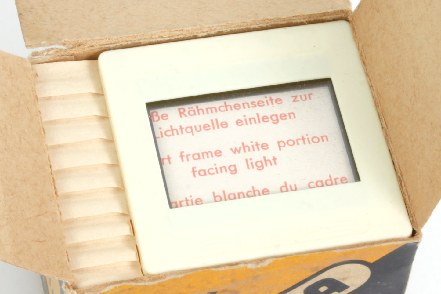 35mm Slide Mounts Box of 20 w/ Glass