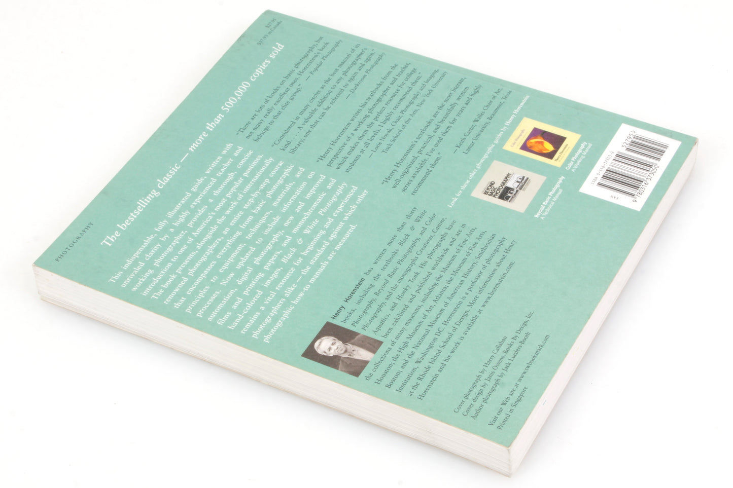 Black and White Photography - A Basic Manual Third Edition by Henry Horenstein