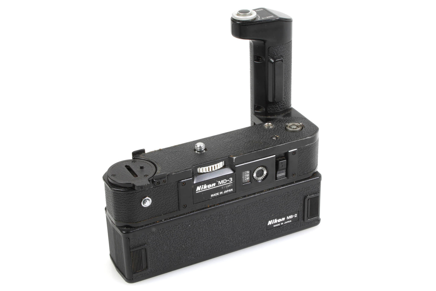 Nikon MD-3 Motor Drive w/ MB-2 Battery Pack For F2